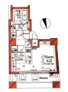 セジョリ早稲田【5階】の間取り