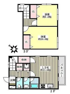 フォレストコート山口の間取り