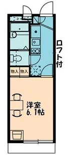 レオパレスボヌール【1階】の間取り
