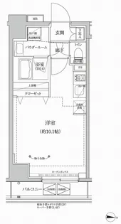 RELUXIA本所吾妻橋III【4階】の間取り