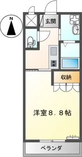 アビニティ【2階】の間取り