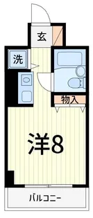 ウィンベルソロ亀有第6【5階】の間取り