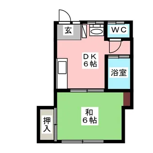 コーポ原田【2階】の間取り