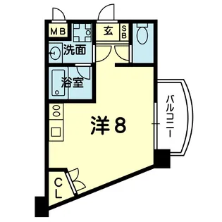 KARIN本荘【2階】の間取り