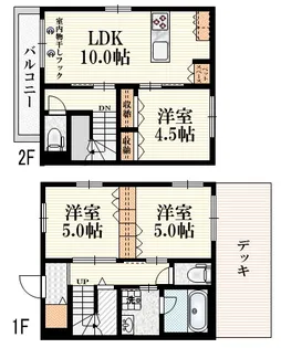 エアタワーKOMAE【2階】の間取り