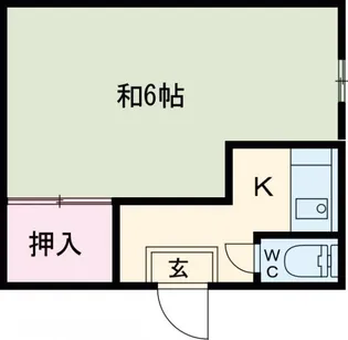 江澤荘【2階】の間取り
