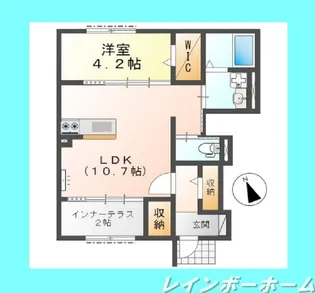 コンフォールM【1階】の間取り