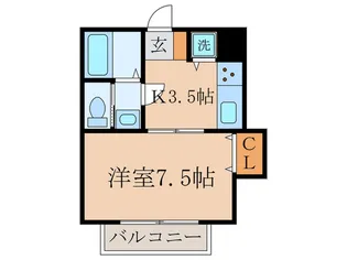 レジデンス ヴェール【2階】の間取り