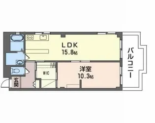 花太コーポ篠尾【5階】の間取り