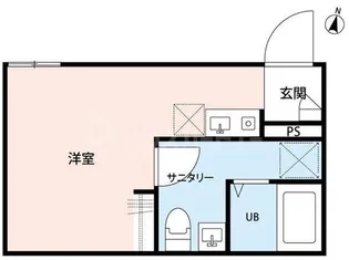 FOREST COURT荒川【3階】の間取り