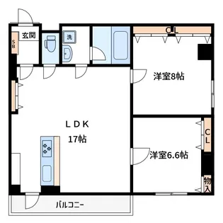 光陽ビル【5階】の間取り