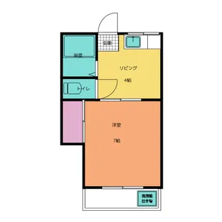 アイティーコート【1階】の間取り