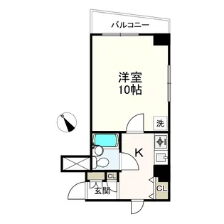 おぎくぼ本郷ビル【3階】の間取り