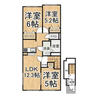千歳S・K【2階】の間取り