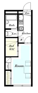 レオパレスメイ【1階】の間取り