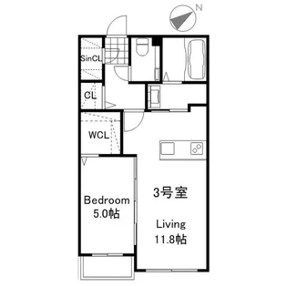 Premier ist KOTONI Sta.【2階】の間取り