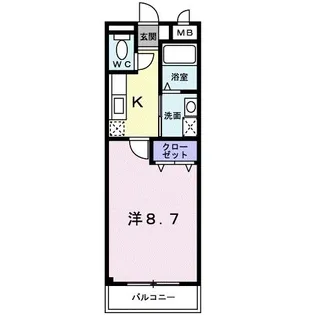 ボニート【2階】の間取り
