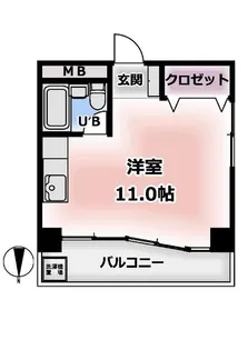 柴田マンション【2階】の間取り
