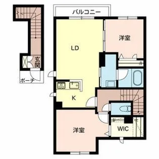 シャーメゾン雅【2階】の間取り