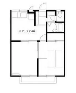 エステートピアリバーサイド【2階】の間取り