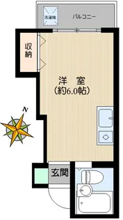 阿部マンション【3階】の間取り