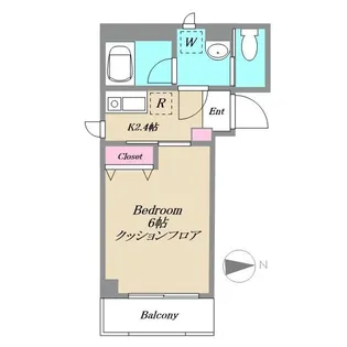 ベルフォーレ【2階】の間取り