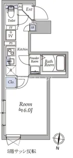 アトリオフラッツ祖師谷【4階】の間取り