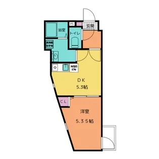 ドリームコート金沢八景【2階】の間取り