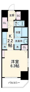 グレースヒルズ金山【3階】の間取り