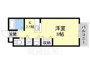 プランドール【1階】の間取り
