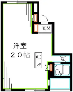 パークブリージェ井の頭【3階】の間取り
