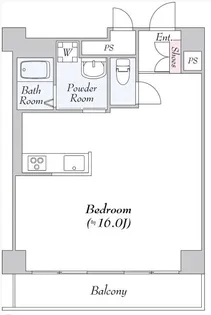 T s eco川崎(旧T s garden川崎)【3階】の間取り