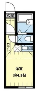 ユナイト馬込カーレンベルグ【2階】の間取り