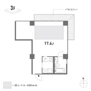 FRAMES(フレイムス)【3階】の間取り