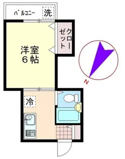メゾン橋本【2階】の間取り