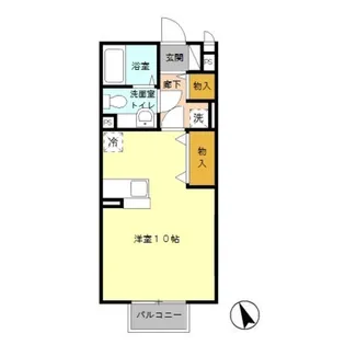 セジュールコト B【2階】の間取り