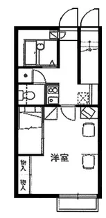 ハピネス【1階】の間取り