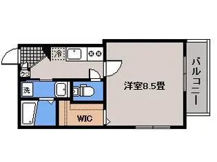 Cafe La Casa【3階】の間取り