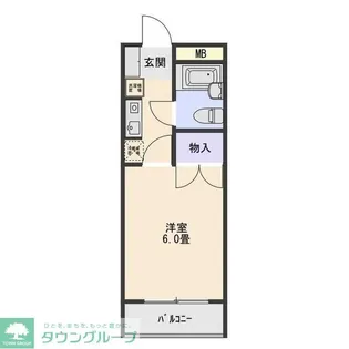 トゥ・エスポワール【2階】の間取り