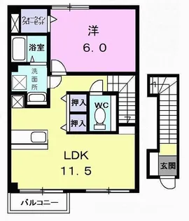 セードル21【2階】の間取り