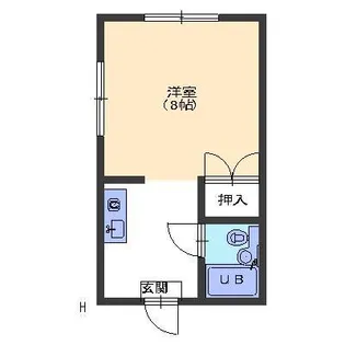 アップルハイツ【3階】の間取り