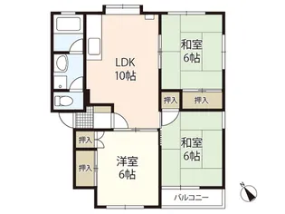 和弘ビル【3階】の間取り