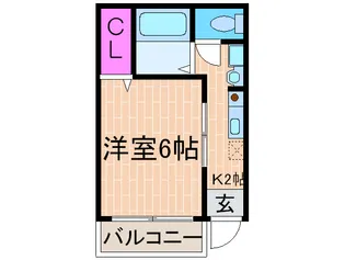 トラストアビコ【1階】の間取り