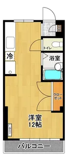 学生第一コーポ【2階】の間取り