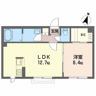 シャーメゾンタウン八重田C【2階】の間取り