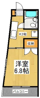 グリーンヴィレッジ【2階】の間取り