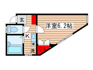 エクセレント昭代【1階】の間取り