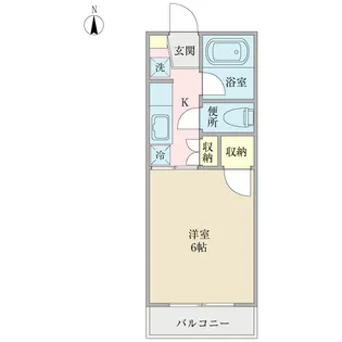 ドクターシモンズ【2階】の間取り
