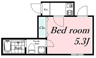 Amitie Ojikamiya【3階】の間取り