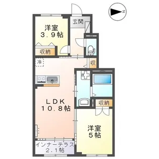 Merveille(メルヴェール)【1階】の間取り